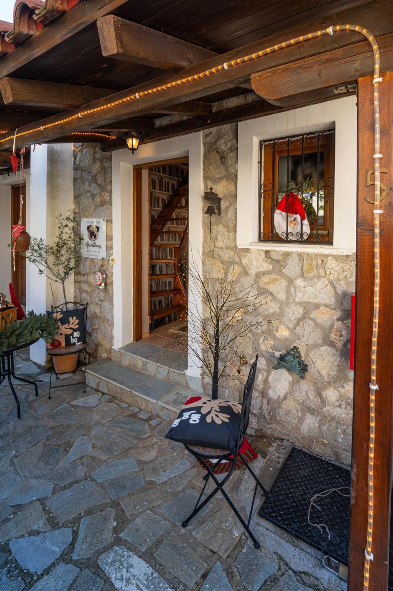 Rock Dandy Deluxe Chalet In Arachova - Delphi, Sauna, Prv Parking, Amazing View Extérieur photo