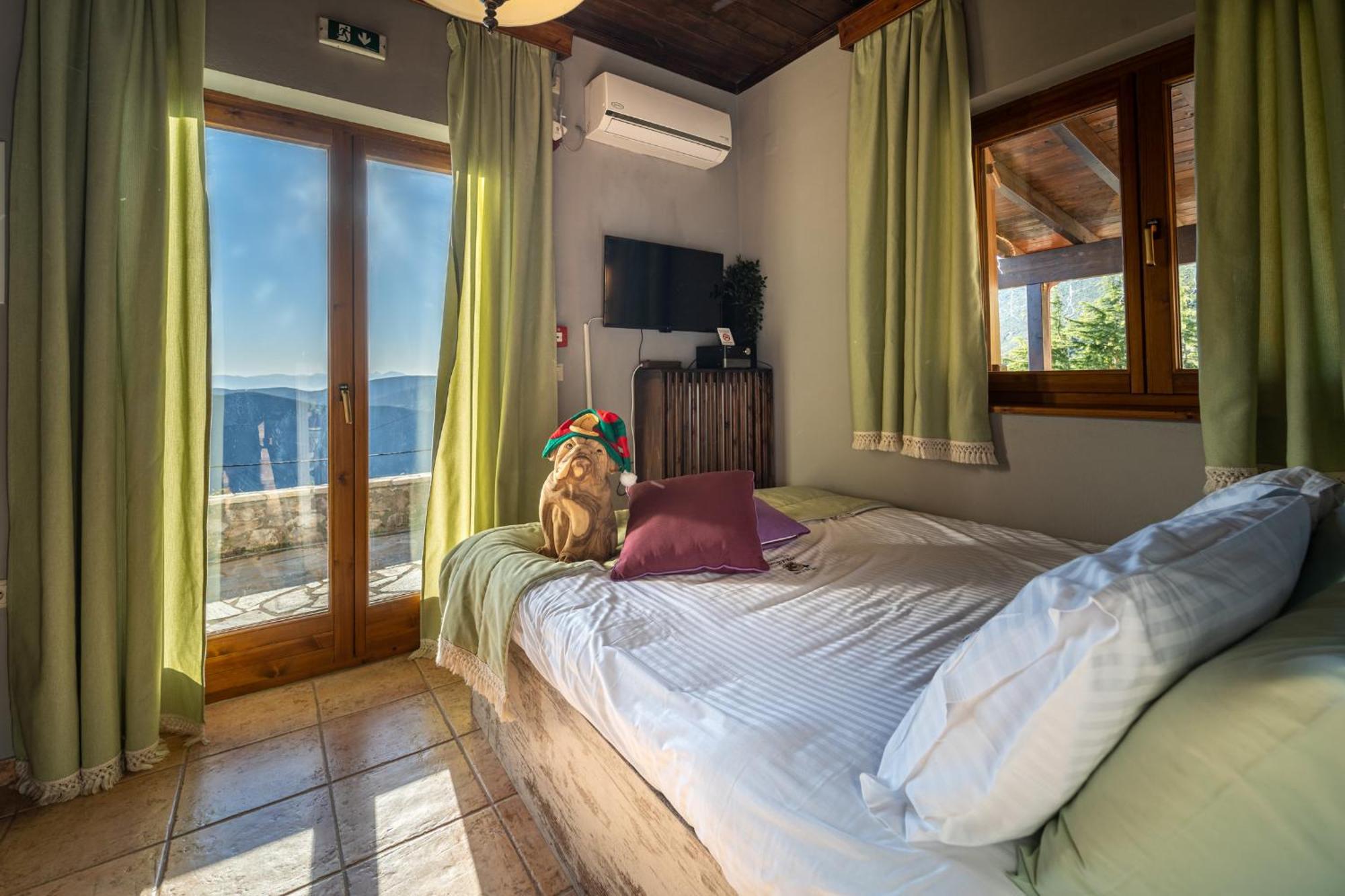 Rock Dandy Deluxe Chalet In Arachova - Delphi, Sauna, Prv Parking, Amazing View Extérieur photo
