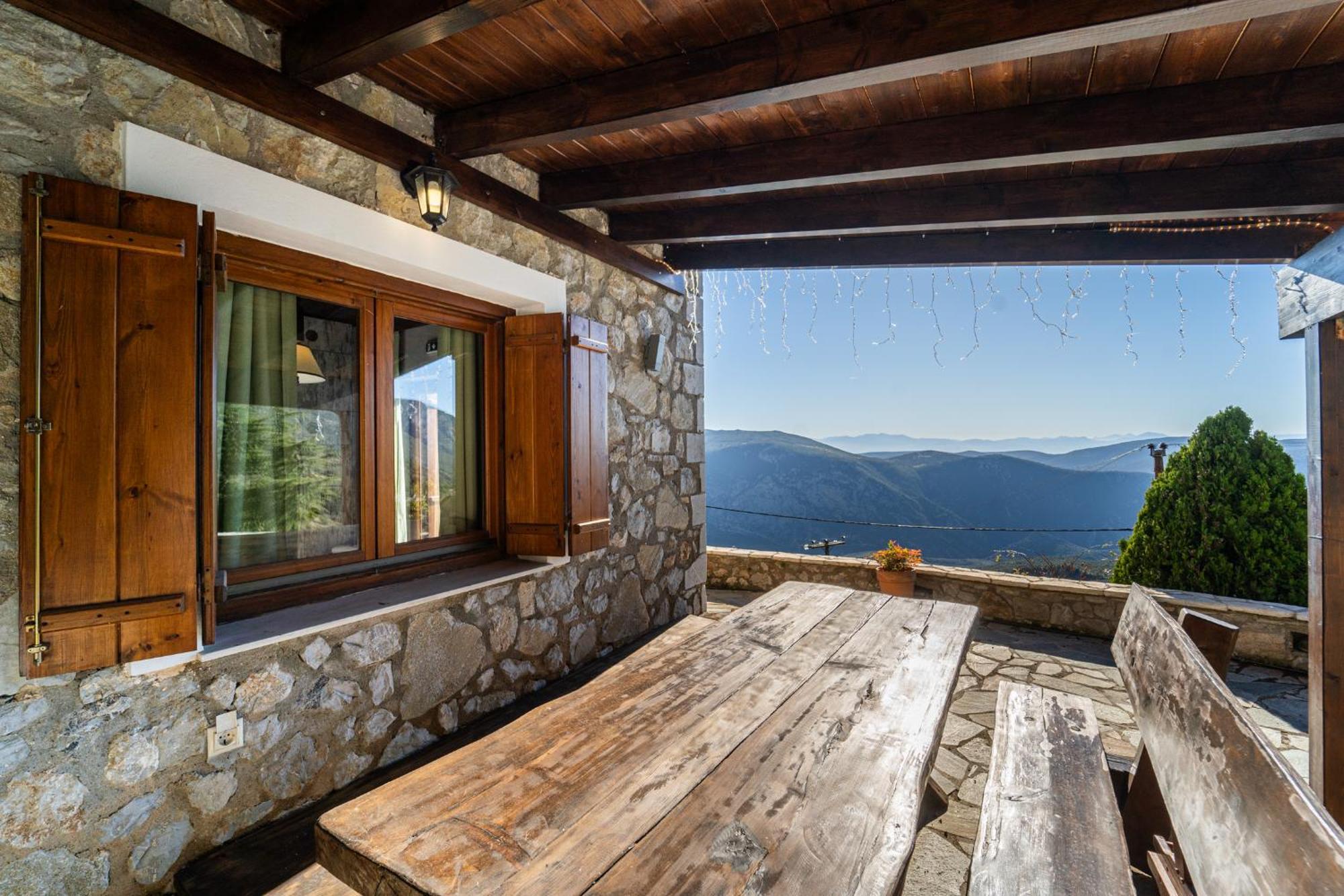 Rock Dandy Deluxe Chalet In Arachova - Delphi, Sauna, Prv Parking, Amazing View Extérieur photo