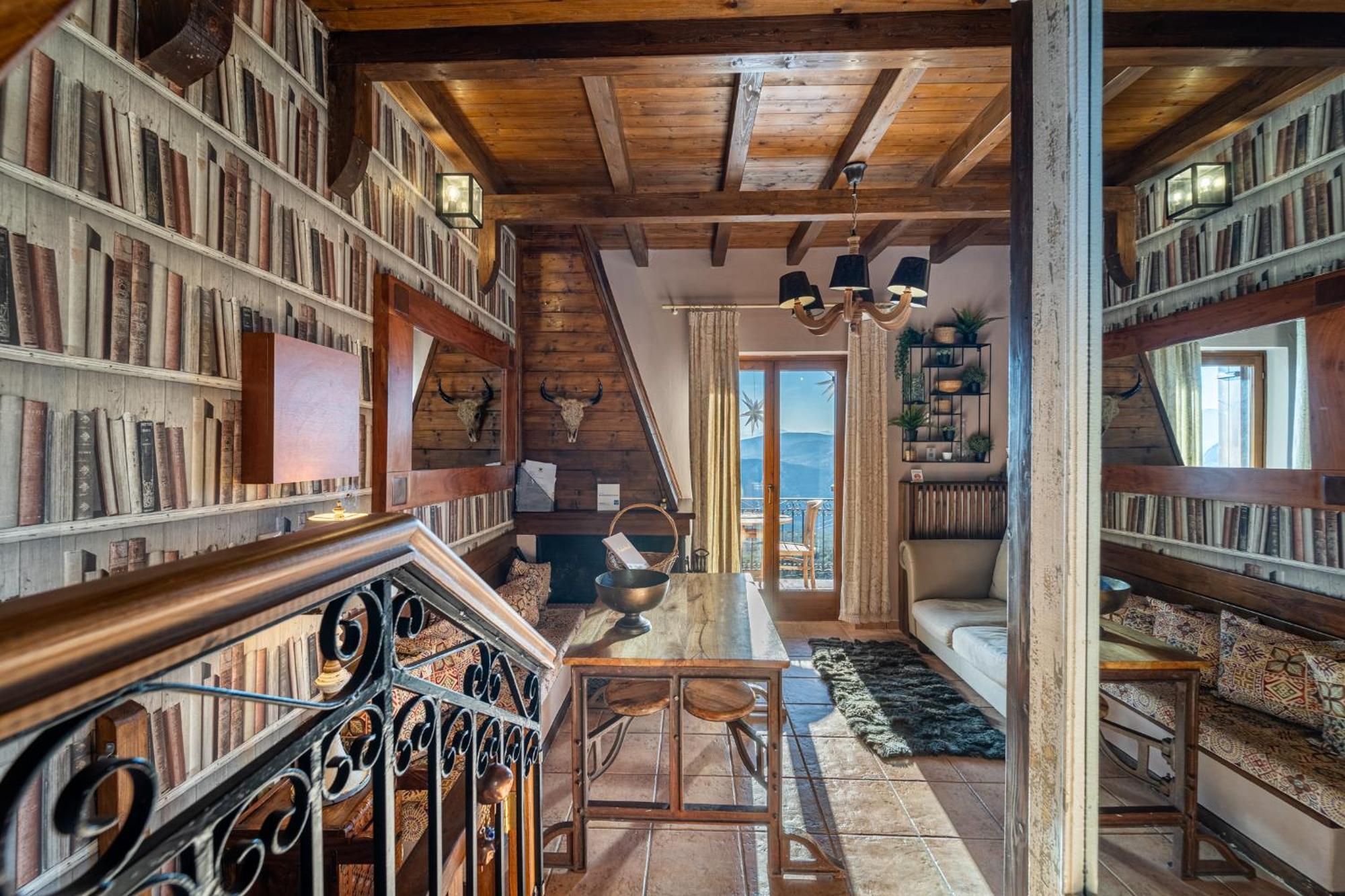 Rock Dandy Deluxe Chalet In Arachova - Delphi, Sauna, Prv Parking, Amazing View Extérieur photo